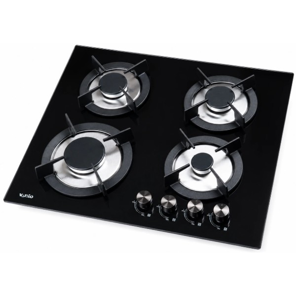 Фото - Варильна поверхня газова Ventolux HG K7 CS (BG/BK)